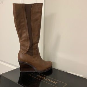 Women’s Tall Wedge Boots NWT